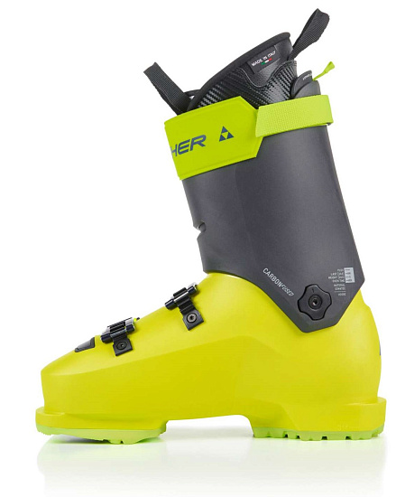 Горнолыжные ботинки Fischer RC4 Pro Lv Zf Cfc Gw Yellow/Carbon - Фото 3 большая