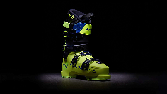 Горнолыжные ботинки Fischer RC4 Pro Lv Zf Cfc Gw Yellow/Carbon - Фото 5 большая