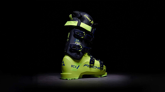Горнолыжные ботинки Fischer RC4 Pro Lv Zf Cfc Gw Yellow/Carbon - Фото 6 большая
