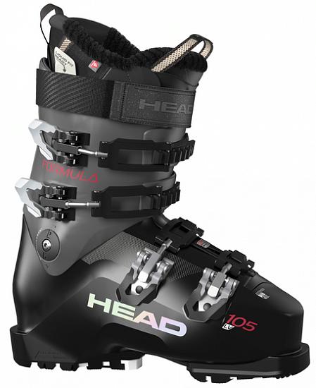 Горнолыжные ботинки женские Head Formula 105 W LV GW Black/Anthracite - Фото 1 большая