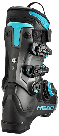Горнолыжные ботинки Head Edge 120 HV GW Boa Anthracite/Speed Blue - Фото 3 большая