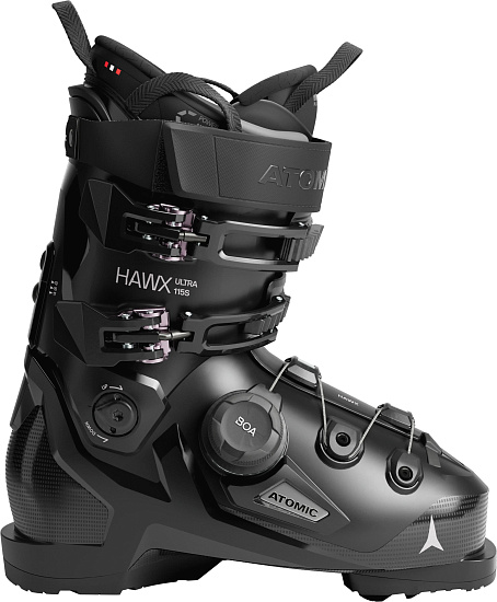Горнолыжные ботинки женские Atomic Hawx Ultra 115 S Boa Black/Dust - Фото 1 большая