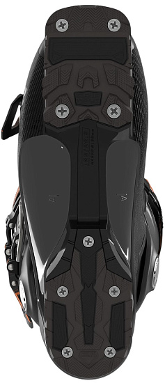 Горнолыжные ботинки мужские Salomon S/Pro Alpha 100 Gw Black/Dark Grey Met./Orange Tiger - Фото 5 большая