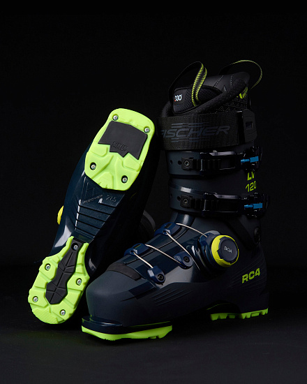 Горнолыжные ботинки мужские Fischer Rc4 120 Lv Boa Darkblue - Фото 5 большая