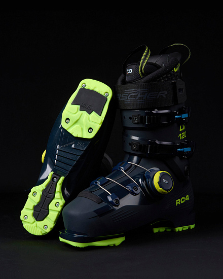 Горнолыжные ботинки мужские Fischer Rc4 120 Lv Boa Darkblue - Фото 8 большая