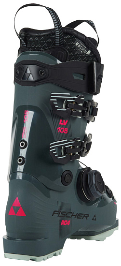 Горнолыжные ботинки женские Fischer Rc4 105 Lv Boa Rhino Grey - Фото 4 большая