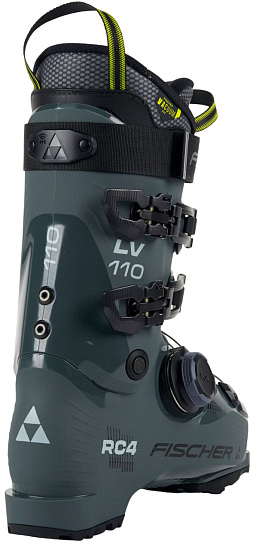 Горнолыжные ботинки мужские Fischer Rc4 110 Lv Boa Rhino Grey - Фото 2 большая