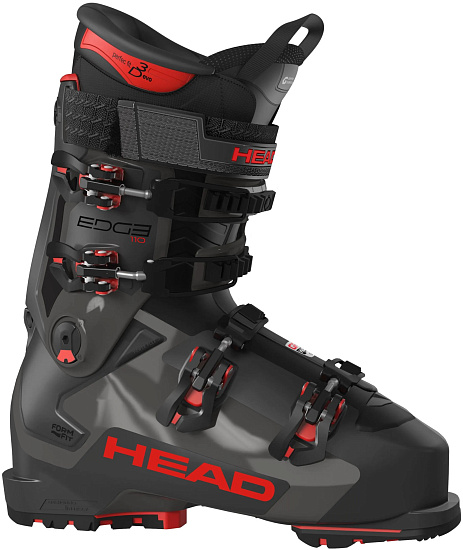 Горнолыжные ботинки Head Edge 110 HV GW Anthracite/Red - Фото 1 большая