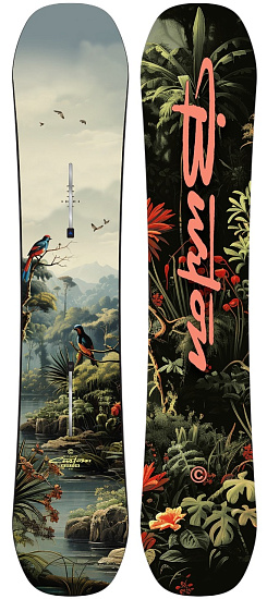 Сноуборд детский Burton Custom Smalls Jungle - Фото 1 большая