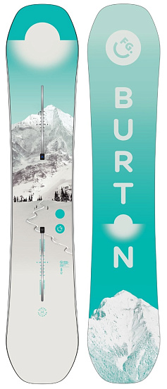 Сноуборд женский Burton Feelgood Fv First Tracks - Фото 1 большая