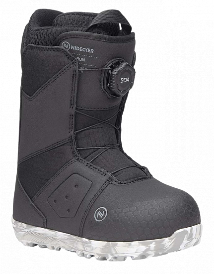 Сноубордические ботинки детские Nidecker Micron Black - Фото 1 большая