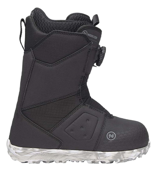 Сноубордические ботинки детские Nidecker Micron Black - Фото 2 большая