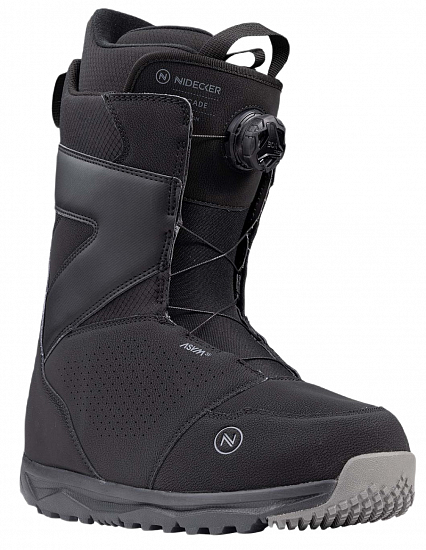 Сноубордические ботинки мужские Nidecker Cascade Black - Фото 1 большая