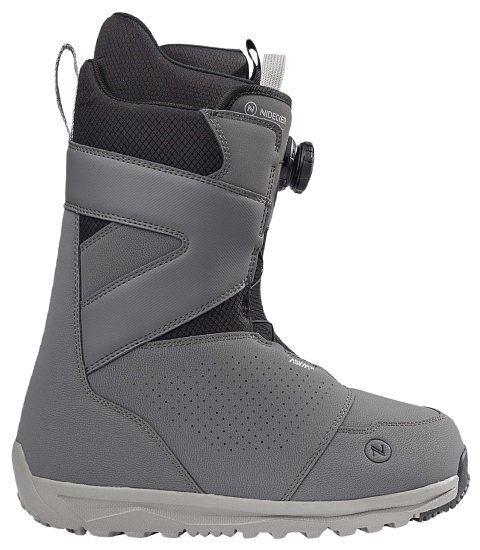 Сноубордические ботинки мужские Nidecker Cascade Gray - Фото 3 большая