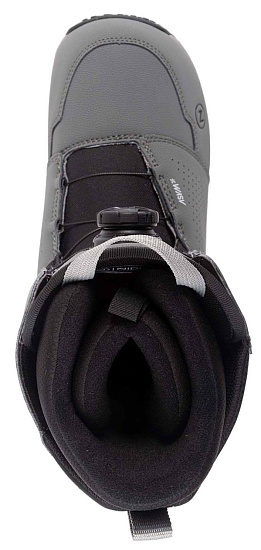 Сноубордические ботинки мужские Nidecker Cascade Gray - Фото 5 большая