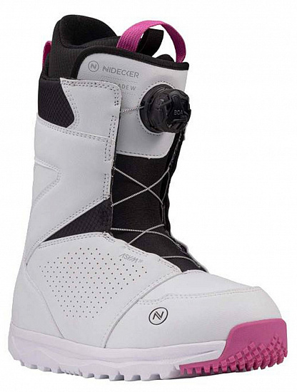 Сноубордические ботинки женские Nidecker Cascade White - Фото 1 большая