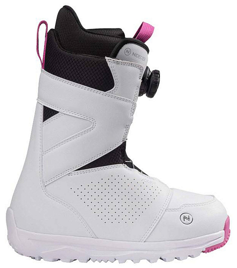 Сноубордические ботинки женские Nidecker Cascade White - Фото 3 большая