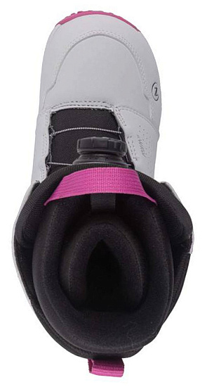 Сноубордические ботинки женские Nidecker Cascade White - Фото 5 большая