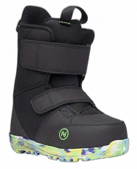 Сноубордические ботинки детские Nidecker Micron Mini Black - Фото 1 большая