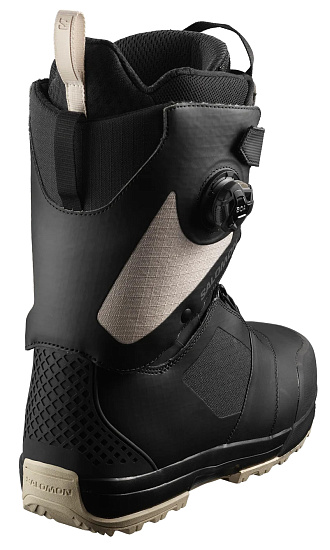Сноубордические ботинки Salomon Trek Black/Black/White - Фото 3 большая
