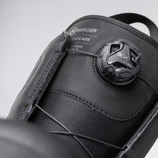 Сноубордические ботинки мужские Nidecker Cascade Black - Фото 3 большая