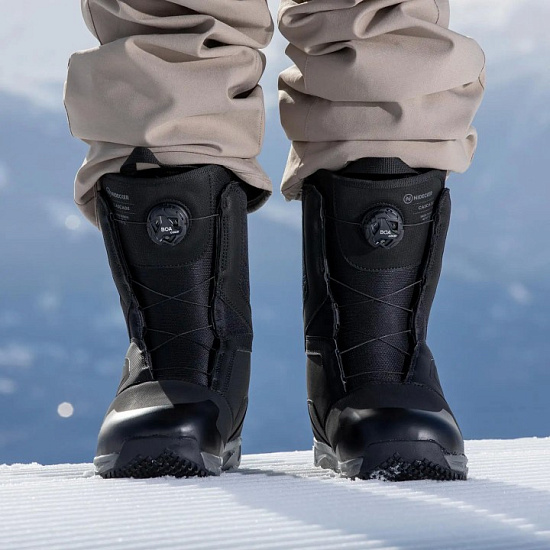 Сноубордические ботинки мужские Nidecker Cascade Black - Фото 5 большая