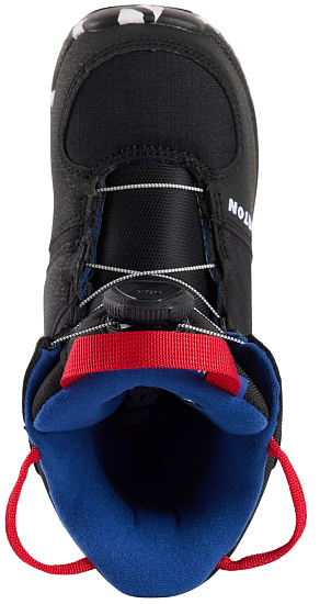 Сноубордические ботинки детские Burton Grom Boa Black - Фото 2 большая