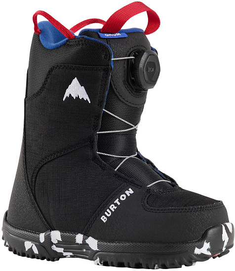 Сноубордические ботинки детские Burton Grom Boa Black - Фото 1 большая