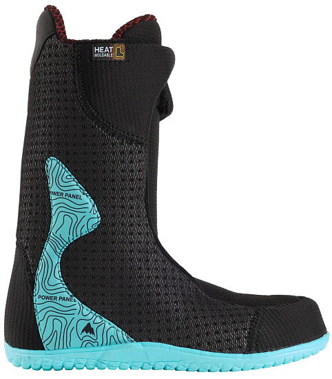 Сноубордические ботинки мужские Burton Slx Black - Фото 4 большая