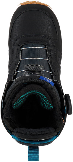 Сноубордические ботинки женские Burton Felix Boa Black - Фото 2 большая