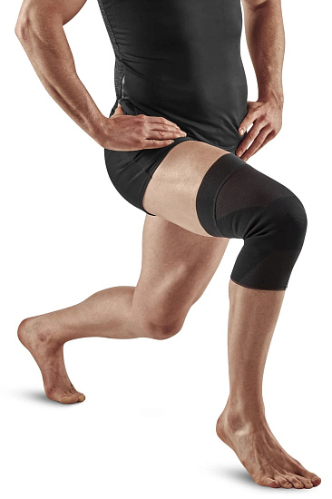 Коленный бандаж CEP CS152U Mid Support Compression Black - Фото 3 большая