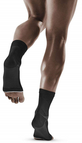 Компрессионные гетры на голеностоп СEP CS09U Mid Support Black/Grey - Фото 4 большая