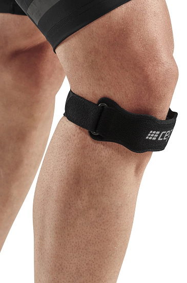 Ремень CEP CS142U Mid Support - Patella Strap Black - Фото 3 большая