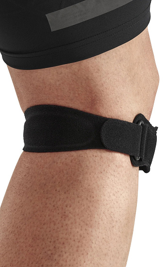 Ремень CEP CS142U Mid Support - Patella Strap Black - Фото 4 большая