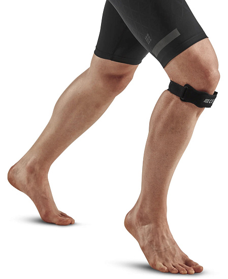 Ремень CEP CS142U Mid Support - Patella Strap Black - Фото 5 большая