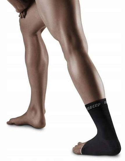 Компрессионная гетра на голеностоп CEP CS08U Mid Support Black/Grey - Фото 3 большая