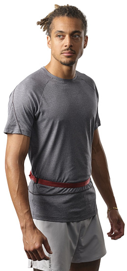 Сумка на пояс Salomon Active High Risk Red/Red Dahl - Фото 3 большая