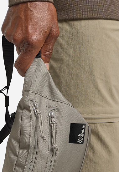 Поясная сумка Jack Wolfskin Konya Hipbag Stone - Фото 10 большая