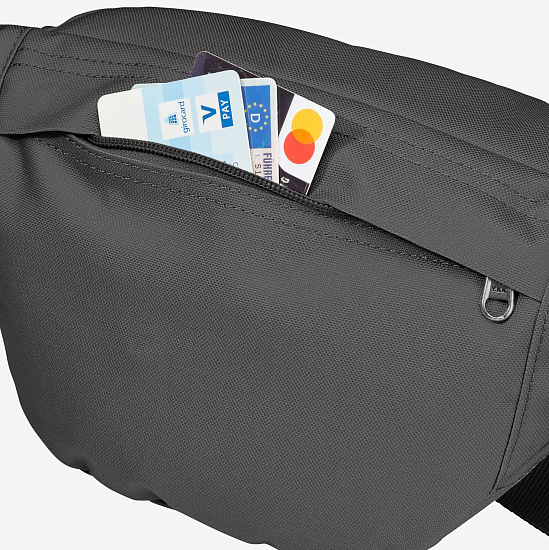 Поясная сумка Jack Wolfskin Konya Hipbag Slate - Фото 5 большая