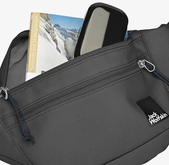 Поясная сумка Jack Wolfskin Konya Hipbag Slate - Фото 6 большая