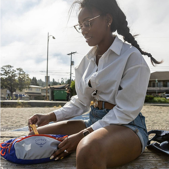 Поясная сумка Osprey Daylite Waist Black - Фото 3 большая