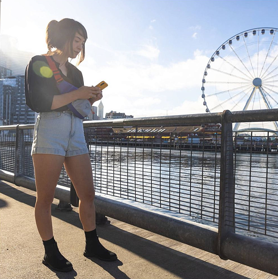 Поясная сумка Osprey Daylite Waist Black - Фото 4 большая