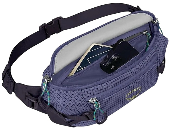 Поясная сумка Osprey Transporter Euphoria Purple/Purple Ink - Фото 3 большая