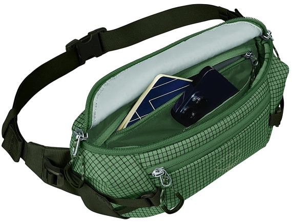 Поясная сумка Osprey Transporter Pine Leaf/Earl Grey - Фото 3 большая