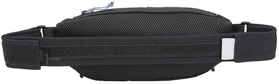 Поясная сумка Mizuno 2Way Waist Porch CR Black - Фото 2 большая