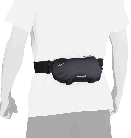 Поясная сумка Mizuno Waist Porch CR Navy - Фото 3 большая