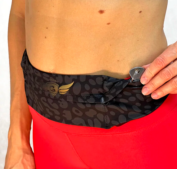 Поясная сумка Gamash Чёрный Ягуар - Фото 4 большая