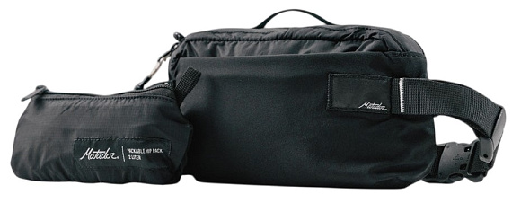 Сумка Matador ReFraction Sling 2L Чёрный - Фото 10 большая