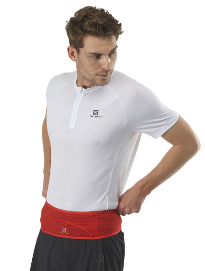 Поясная сумка Salomon Sense Pro Fiery Red/Ebony/Cabernet - Фото 2 большая