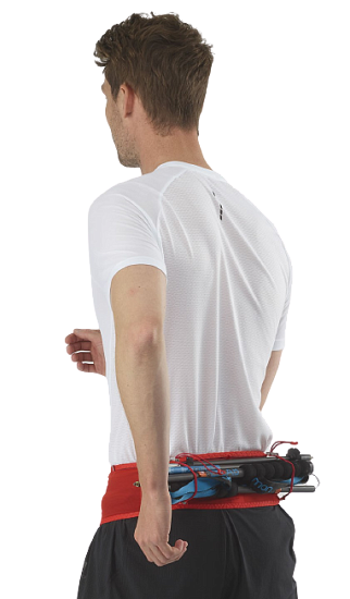 Поясная сумка Salomon Sense Pro Fiery Red/Ebony/Cabernet - Фото 3 большая